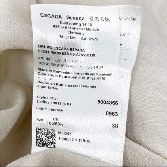 Escada Darlina Silk Blend Dress - Picture 12 of 16